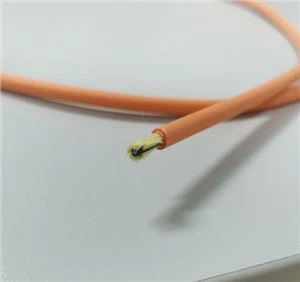 Txiv kab ntxwv Xim Buffered POF Cable Nrog PUR